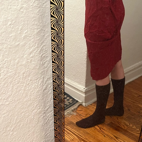 Draped Red Vivienne Westwood Skirt - Picture 5 of 12